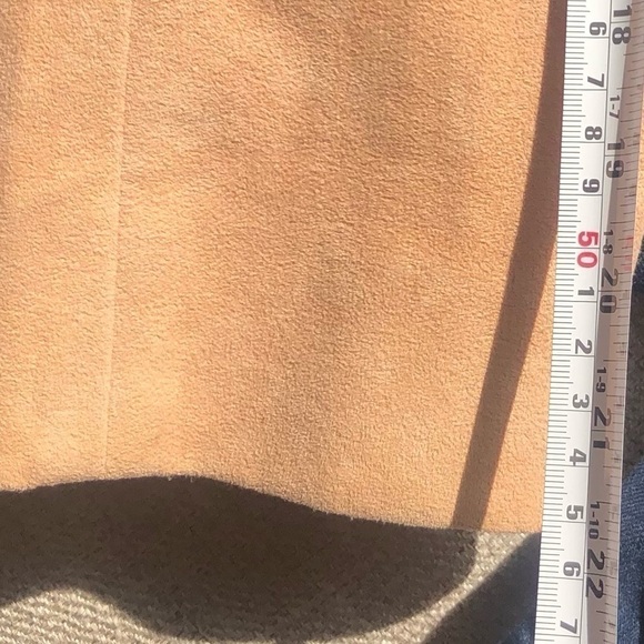 BRODKIN Ultrasuede beige jacket Vintage blazer  lightweight suede - Picture 7 of 7